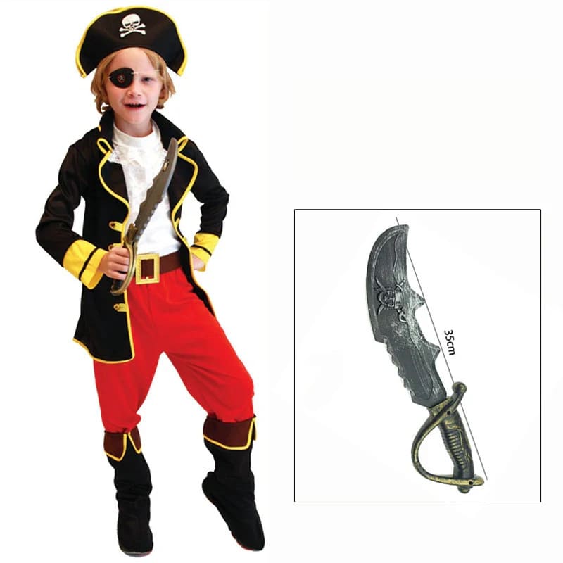 Kinder Piraten Halloween Kostüm Faschingskostüm
