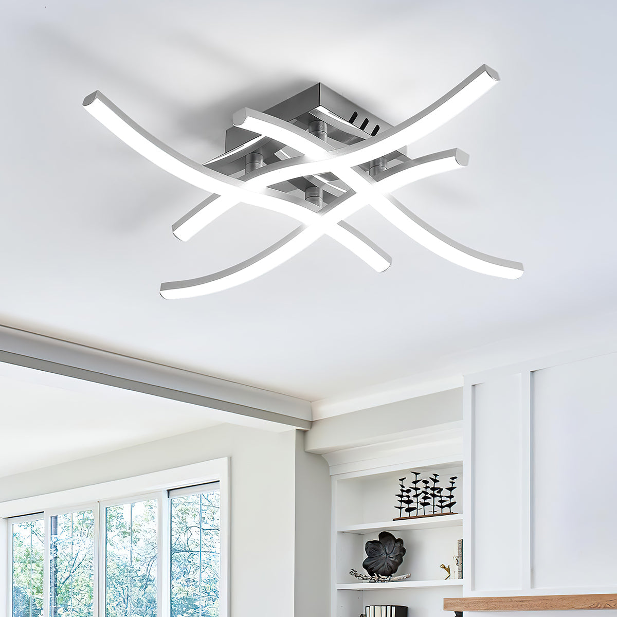 Fameno Aluminium Deckenleuchte