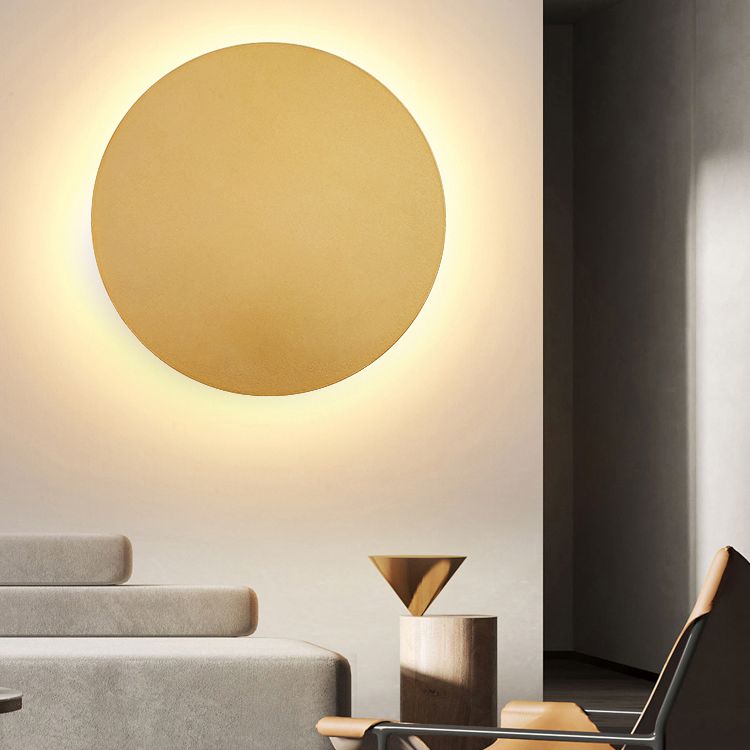Vollmond-Glanz LED-Wandleuchte