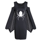 Anita Gruseliges Faschingskostüm Mini Hexenkleid