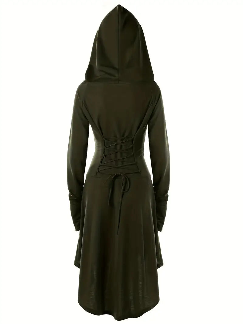 Thea Gothic Midi Korsettkleid Faschingskostüm