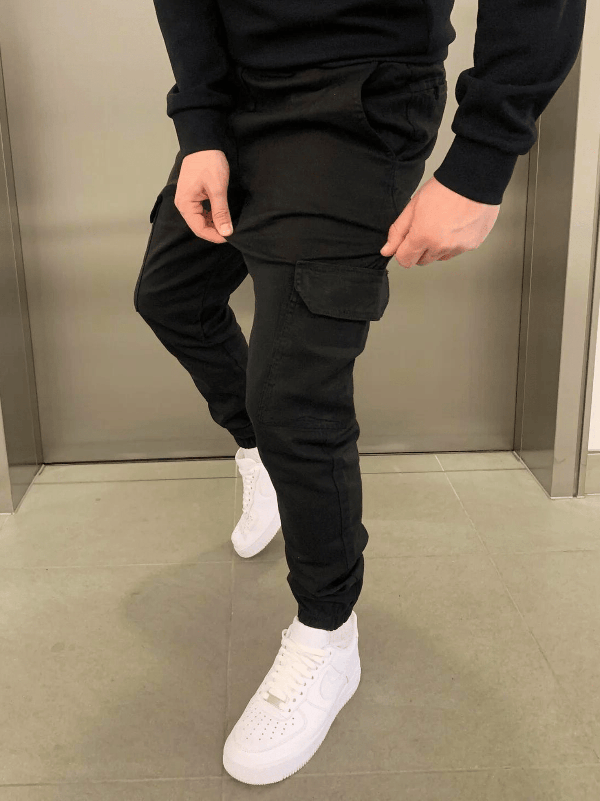 Herren Slim Cargo Jogger