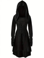 Thea Gothic Midi Korsettkleid Faschingskostüm