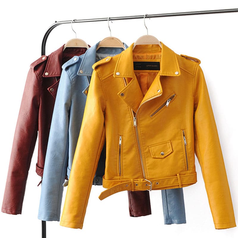 Thalia Damen-Lederjacke
