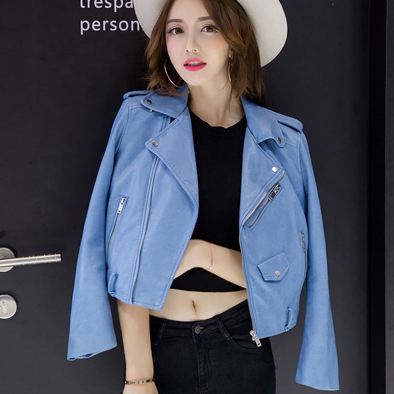 Thalia Damen-Lederjacke