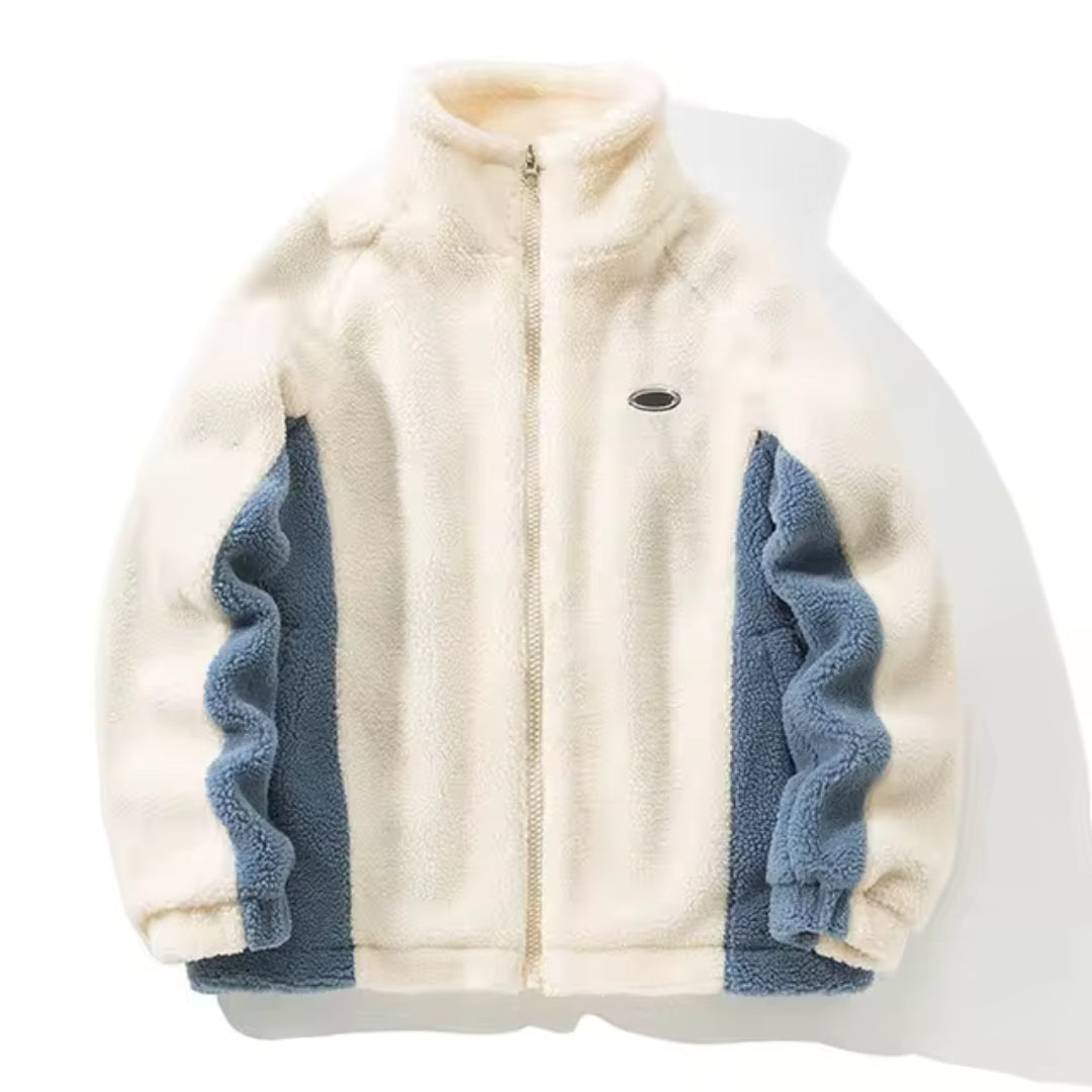 Vintage Herren Fleece Jacke