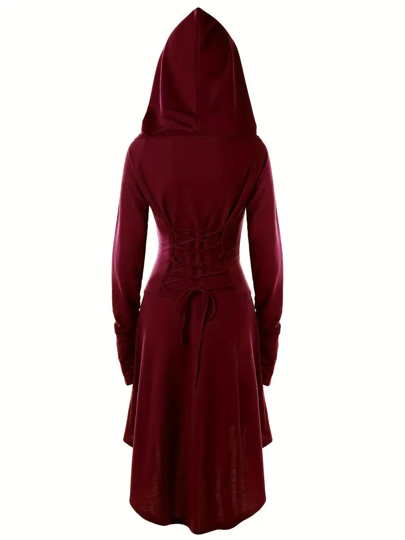 Thea Gothic Midi Korsettkleid Faschingskostüm