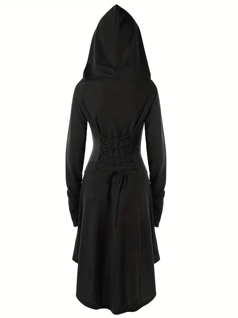 Thea Gothic Midi Korsettkleid Faschingskostüm