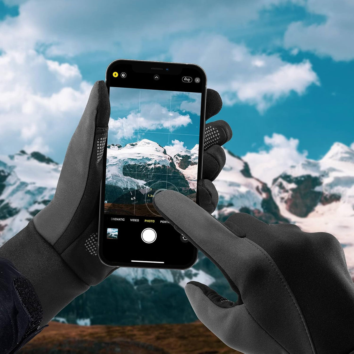 Winterfeste Touchscreen-Handschuhe für Männer und Frauen