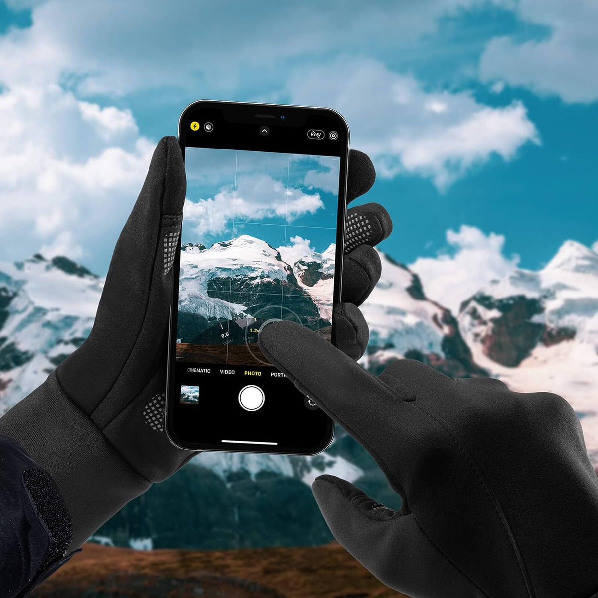 Winterfeste Touchscreen-Handschuhe für Männer und Frauen