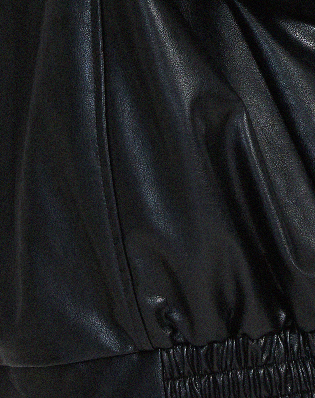 Lavinia Oversized Lederjacke