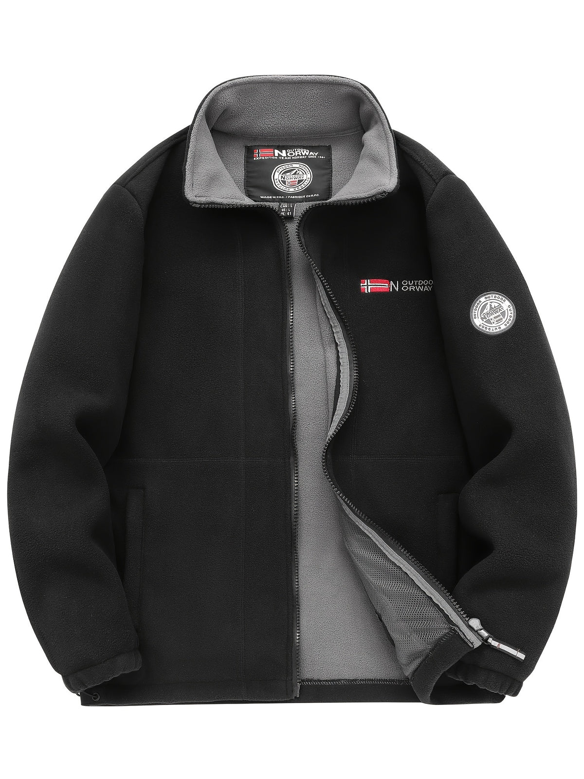 Alpenwärme - warme Fleecejacke