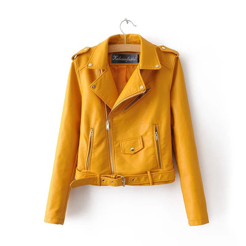 Thalia Damen-Lederjacke