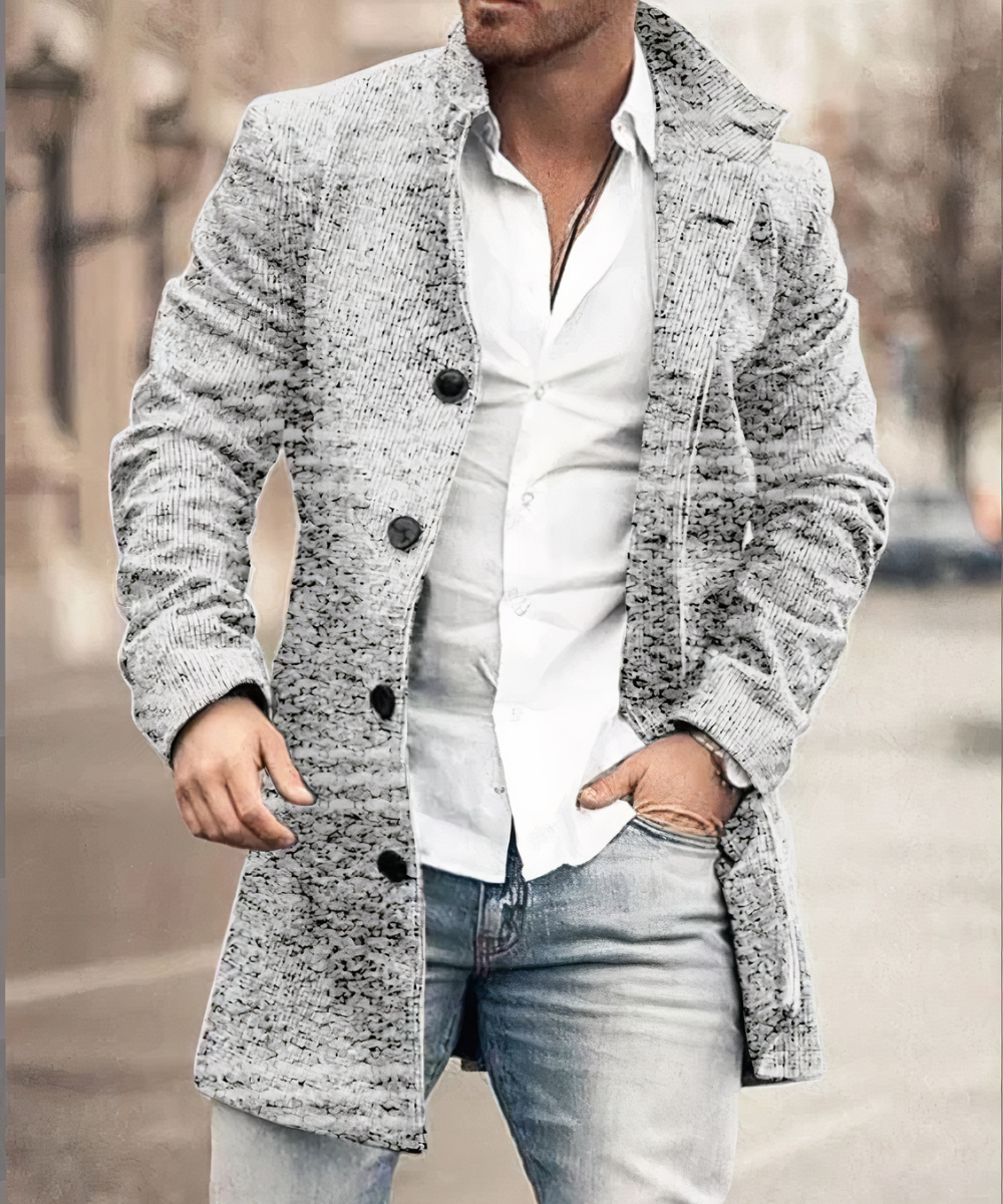 Eleganter Herren Trenchcoat