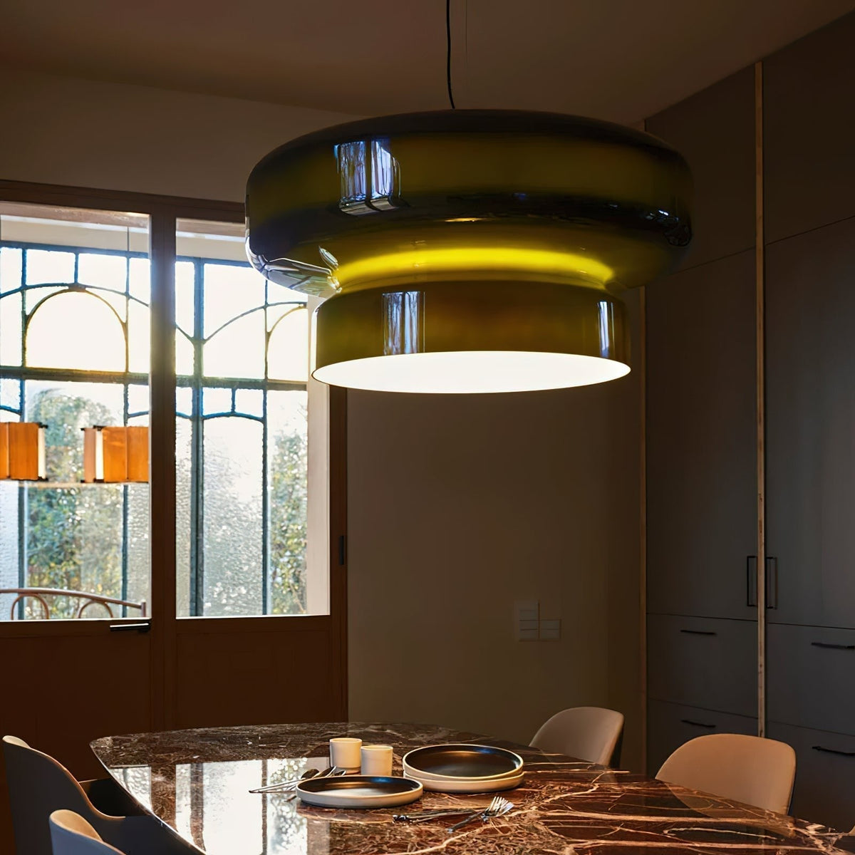 45 cm Vienna Glas-Pendelleuchte