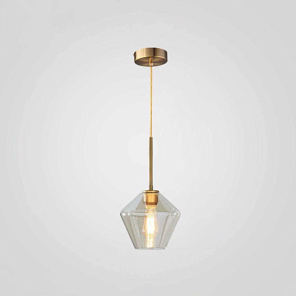 Kani Vintage Glas Pendelleuchte