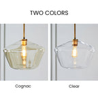 Kani Vintage Glas Pendelleuchte