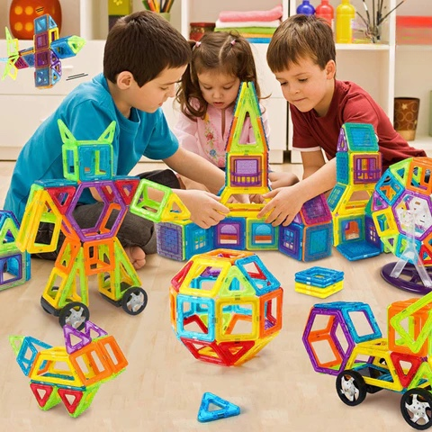 Interaktives Magnet-Puzzle-Set