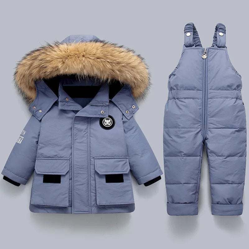 Ferono Kinder Winterjacke & Hose, Baby Winter Schneeoutfit