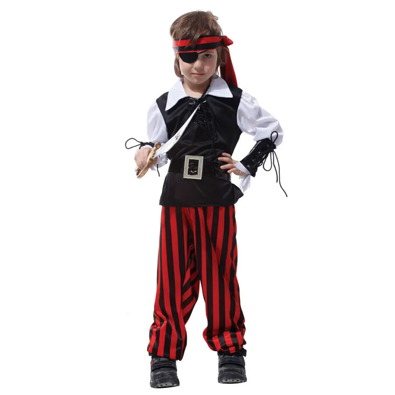 Kinder Piraten Halloween Kostüm Faschingskostüm
