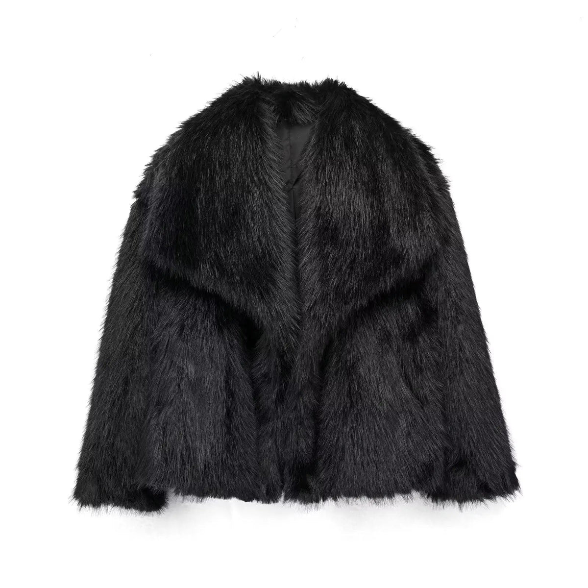 Leona Luxe Kunstfell-Jacke