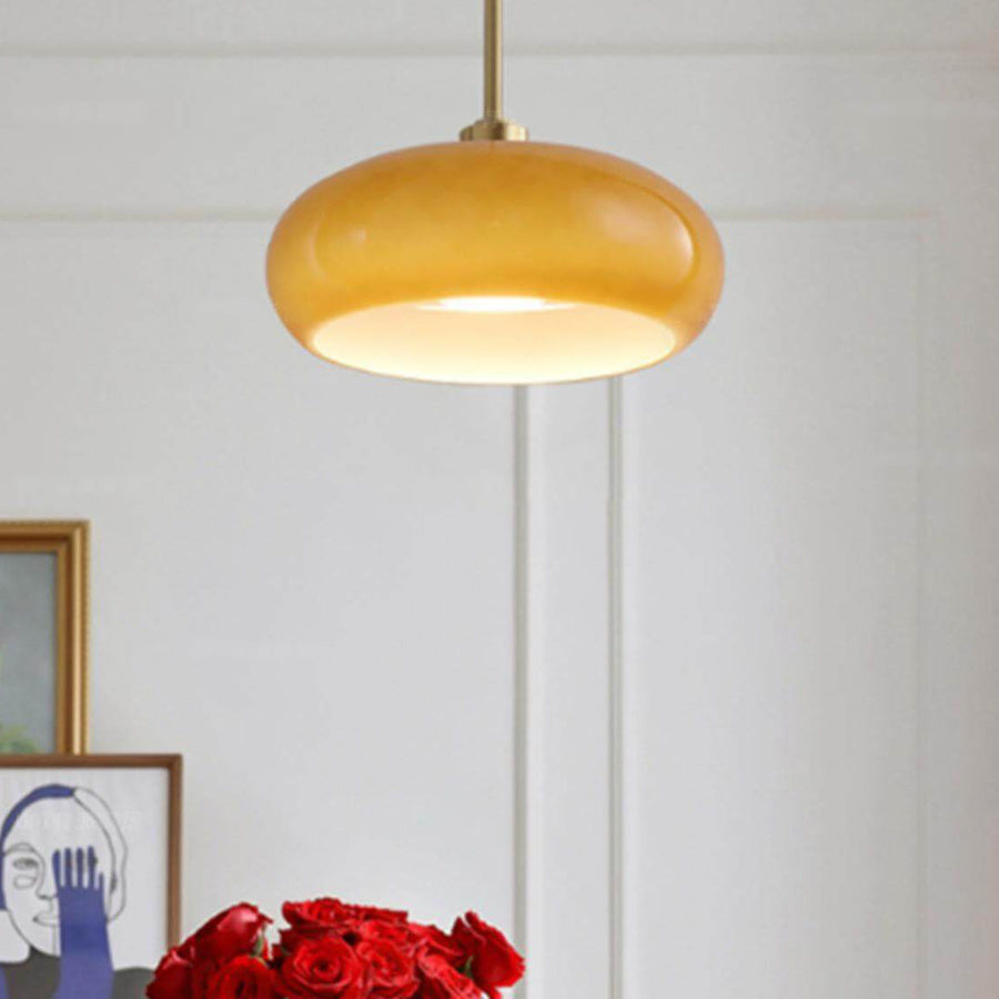 Livia Vintage Glas-Deckenleuchte