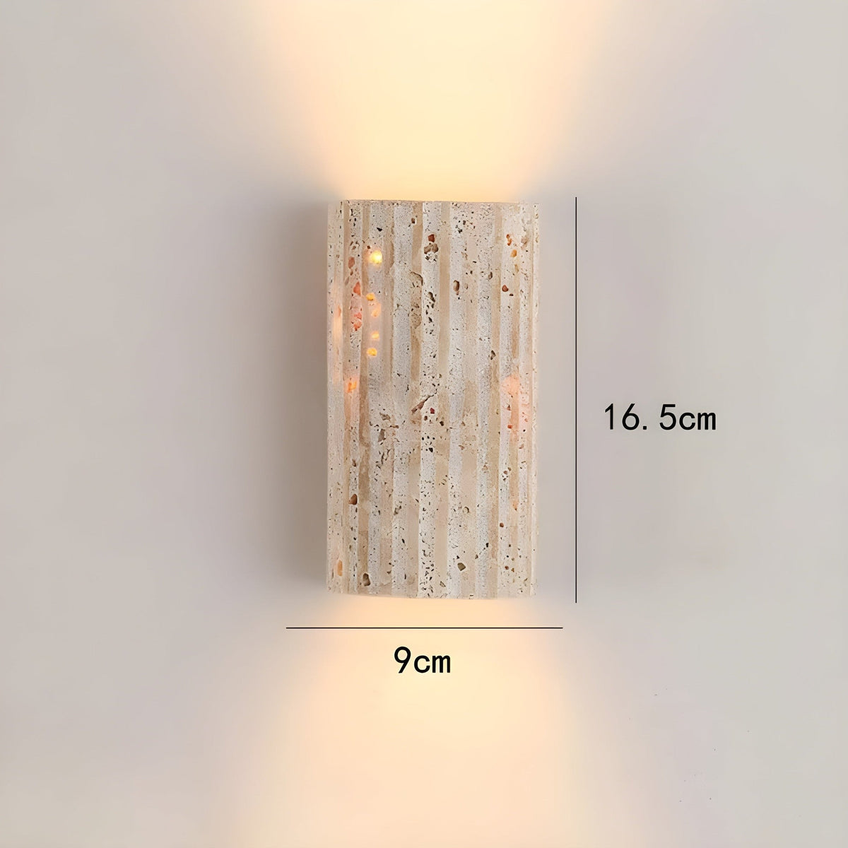 Sarina Stone LED-Wandleuchte