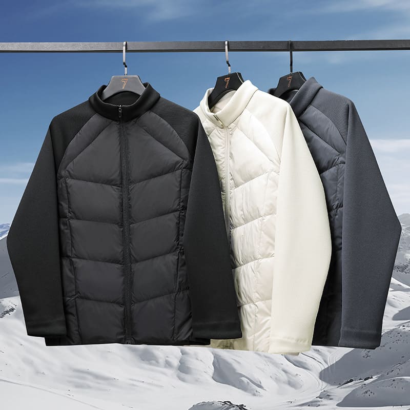 Monte Entenfedern Winterjacke