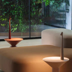 Kabellose skandinavische Minimalistische LED Tischlampe