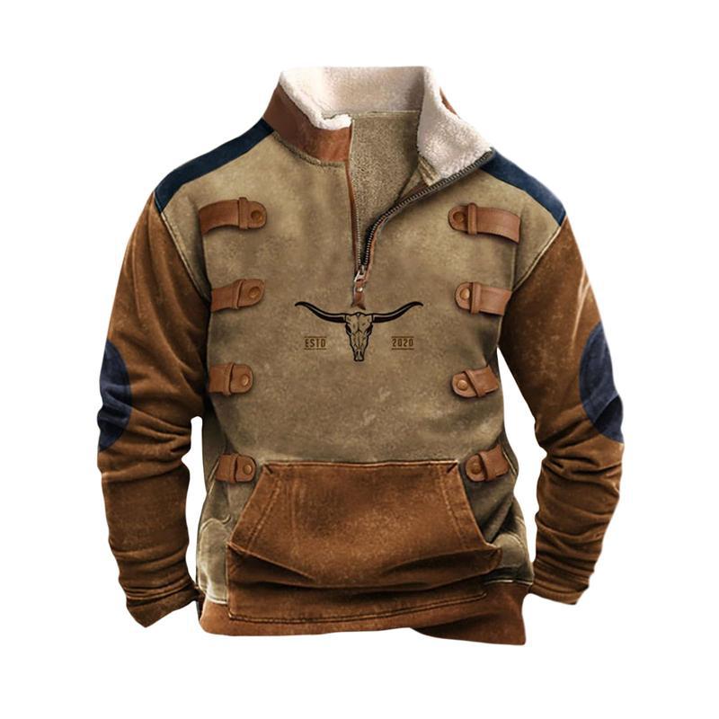 Winter Bull Fleece Jacken Pullover