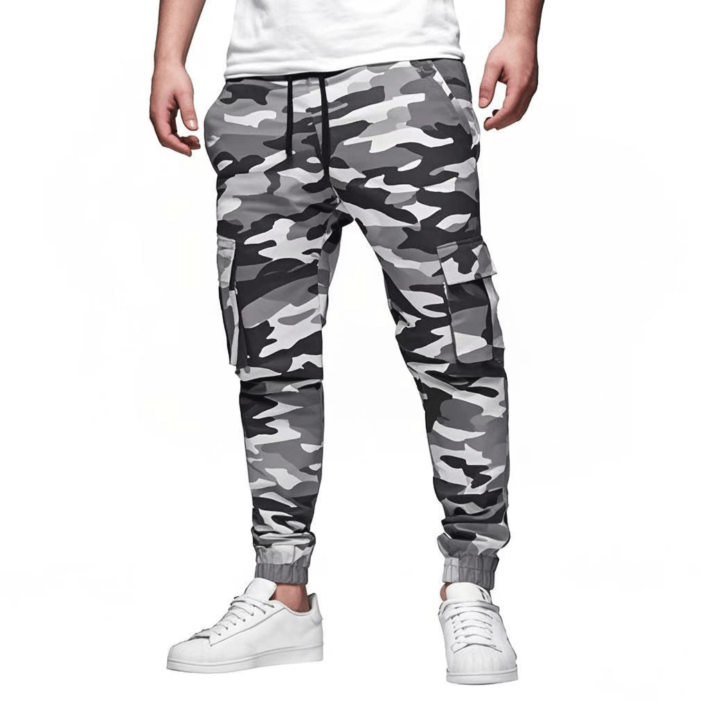 Herren Slim Fit Cargo Jogginghose