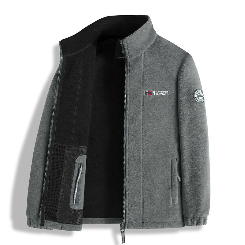 Alpenwärme - warme Fleecejacke