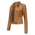 Alyssa Elegante Lederjacke