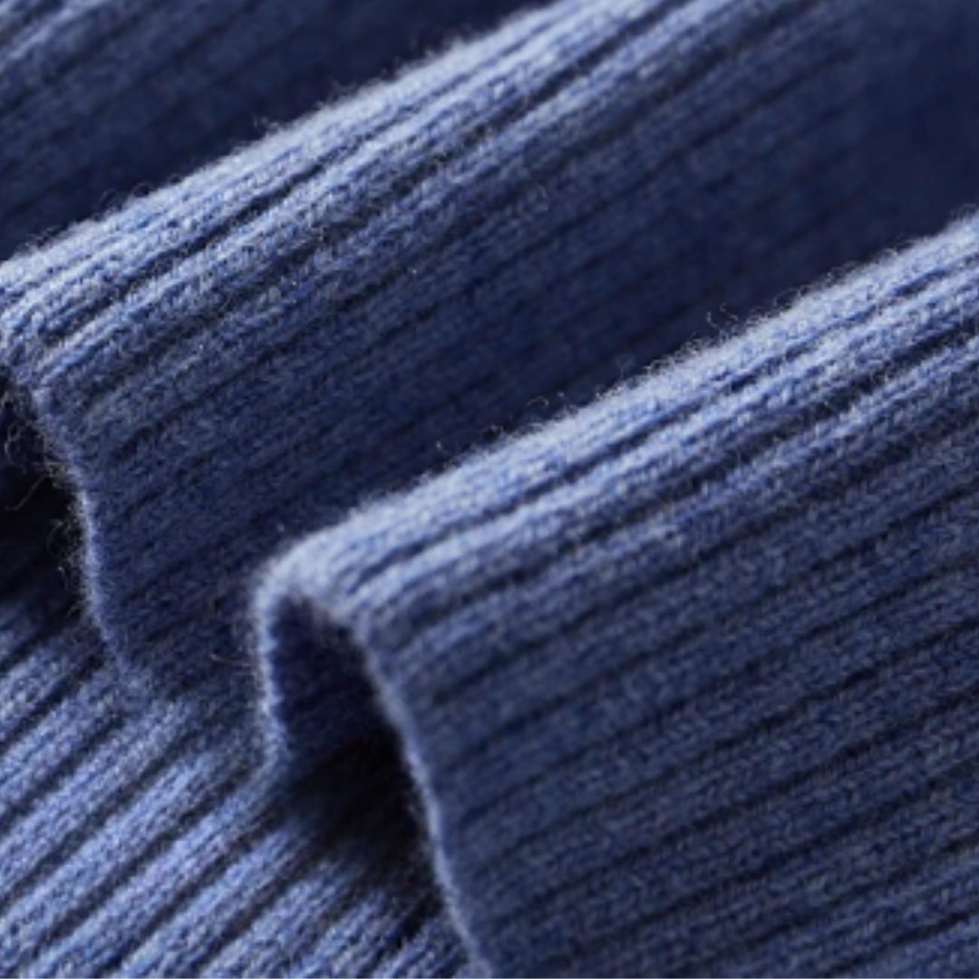Bequemer Winter Woll-Polo-Sweater