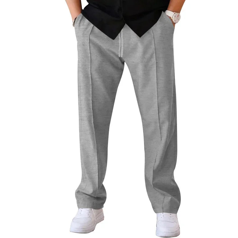 Herren weite Stoffhose