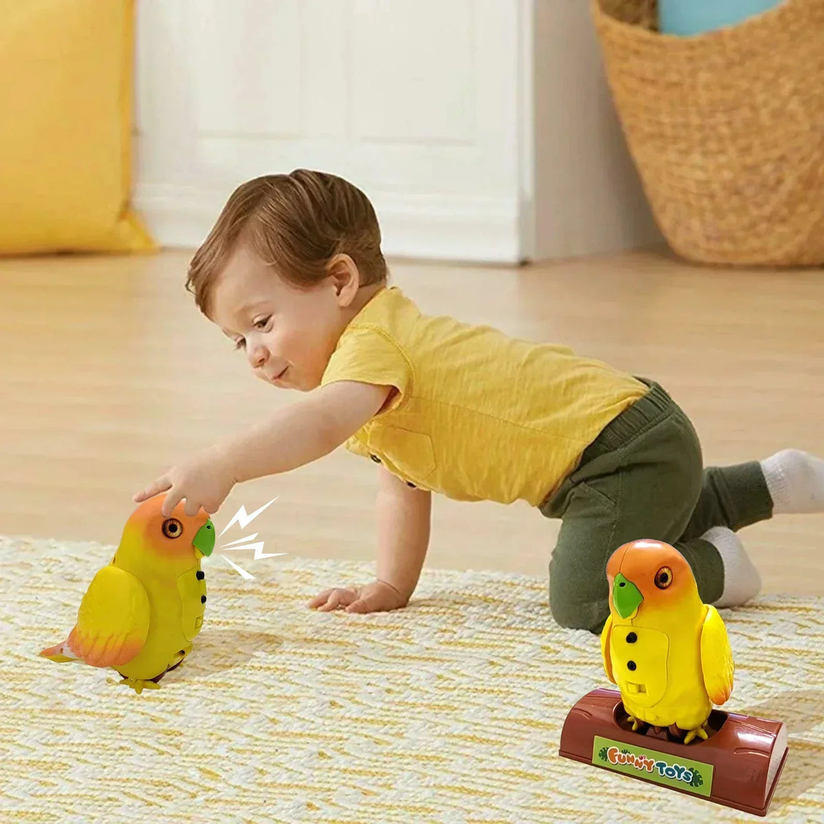 Pippo der Plauderpapagei