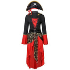 Lady Captain Piraten Faschingskostüm Kleid