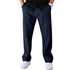 Herren weite Stoffhose