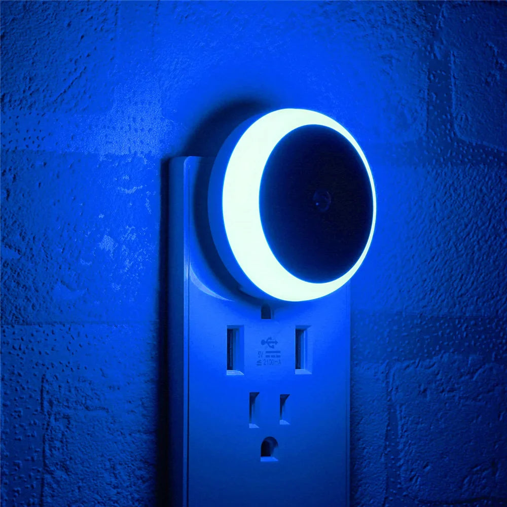 Buma LED Nachtlicht mit Dämmerungssensor, Steckdosenlicht