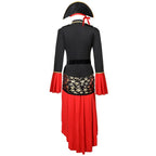 Lady Captain Piraten Faschingskostüm Kleid