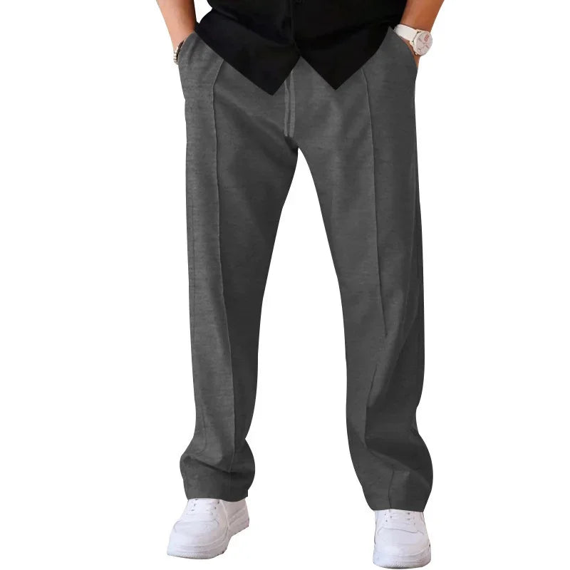Herren weite Stoffhose