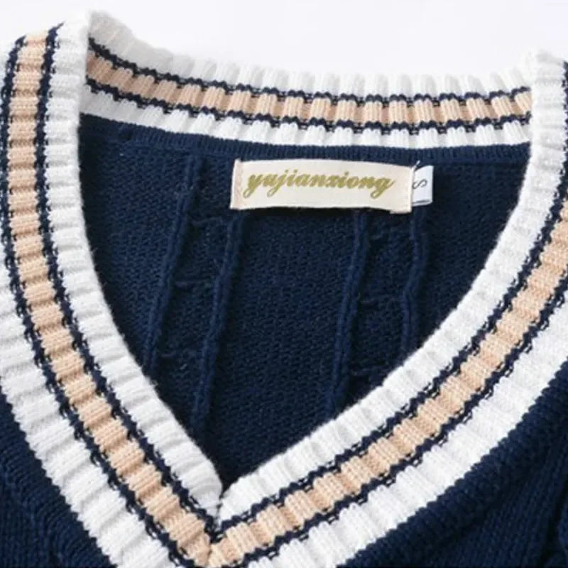 Taylor Strickpullover mit V-Ausschnitt