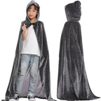 Halloween Faschingskostüm Kinder Zauberer Hexen Umhang Outfit