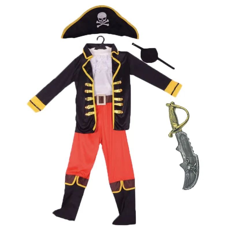 Kinder Piraten Halloween Kostüm Faschingskostüm
