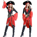 Lady Captain Piraten Faschingskostüm Kleid