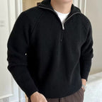 Geneva Quarter Zip Sweater