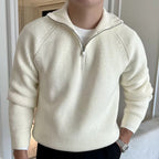 Geneva Quarter Zip Sweater