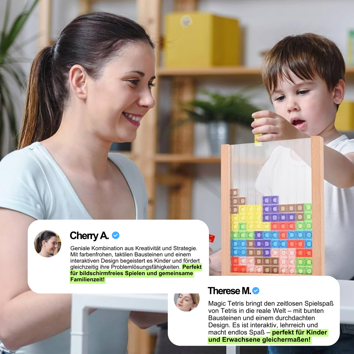 TetrisBlock Familienpuzzle