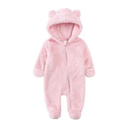 Warmer Bärenkapuzen Baby Overall Strampler