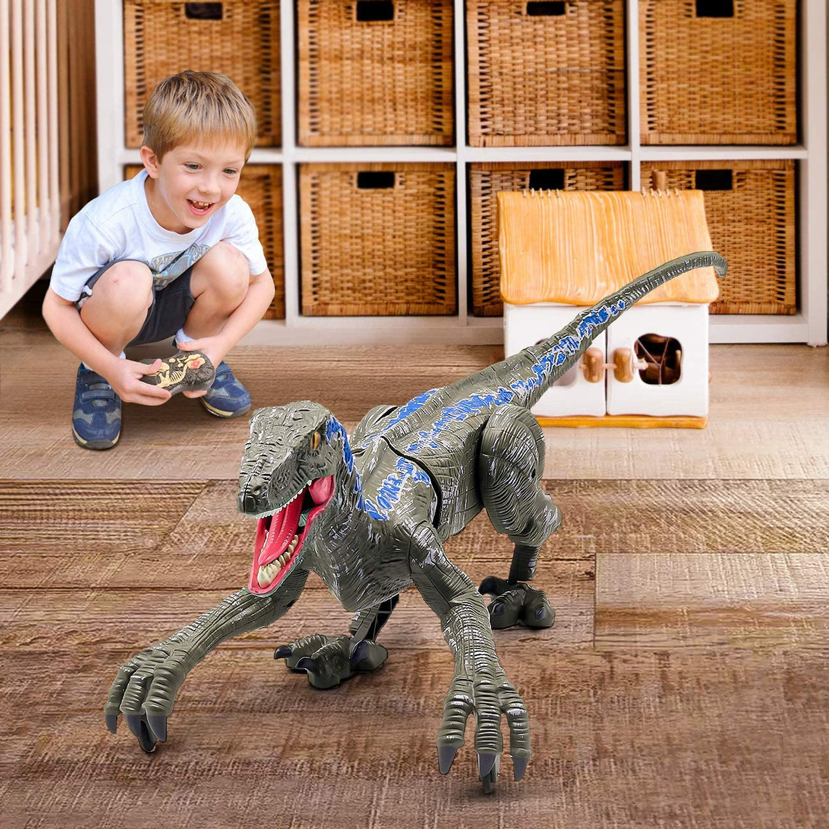 Mario Interaktiver Dino mit Licht & Sound